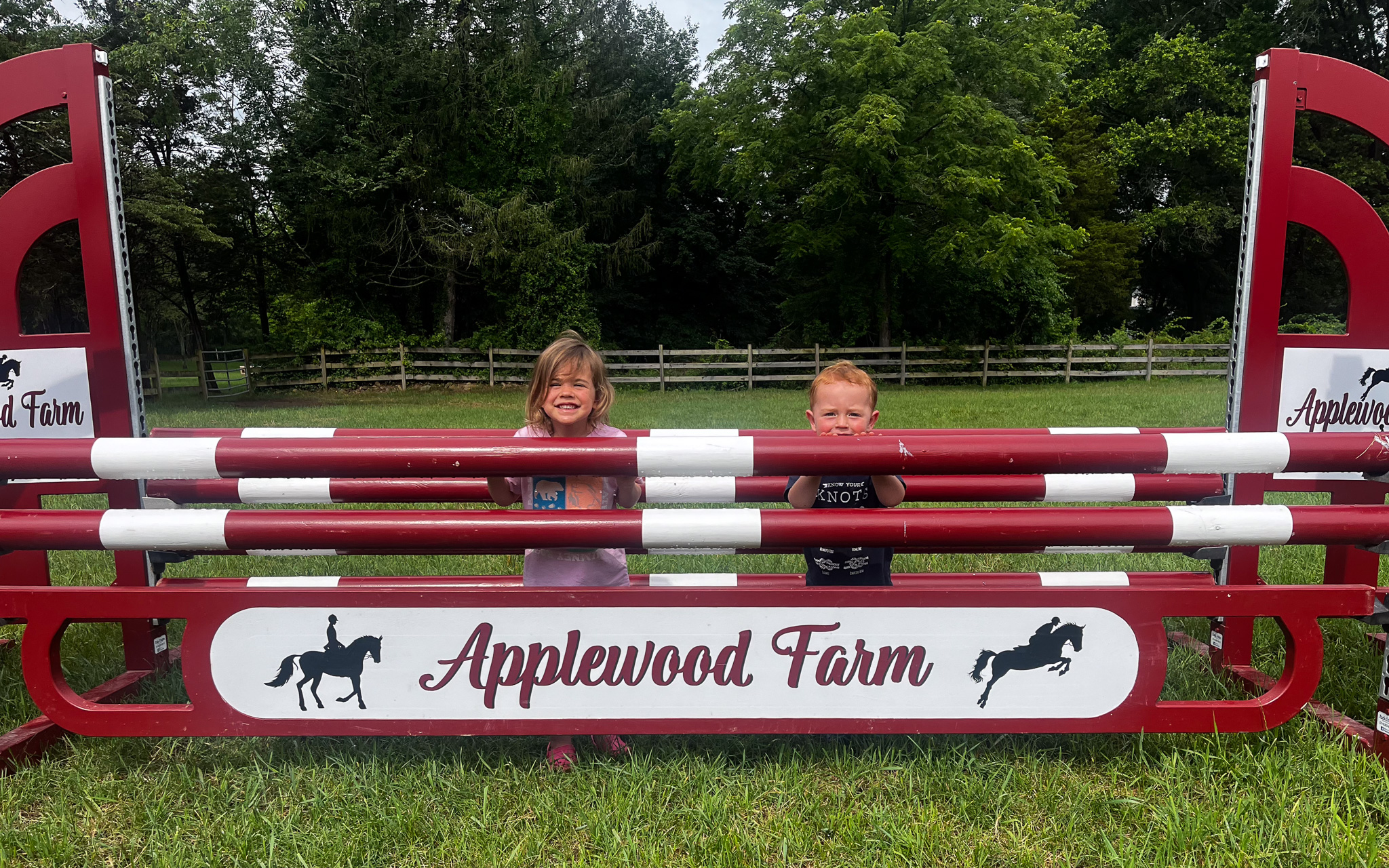 Jumping at Applewood Farm